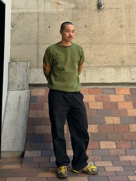 「HUF（ハフ）のアイテム」を使った、Hayatoさん（メンズ・176cm）の冬コーディネート