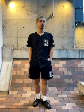 「HUF（ハフ）のアイテム（パンツ）」を使った、Hayatoさん（メンズ・176cm）の夏コーディネート