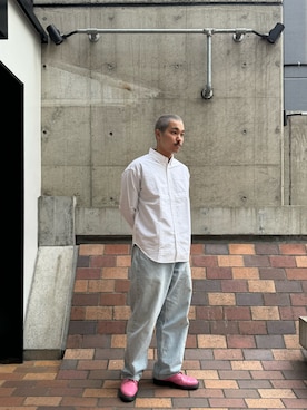 「HUF（ハフ）のアイテム」を使った、Hayatoさん（メンズ・176cm）の冬コーディネート