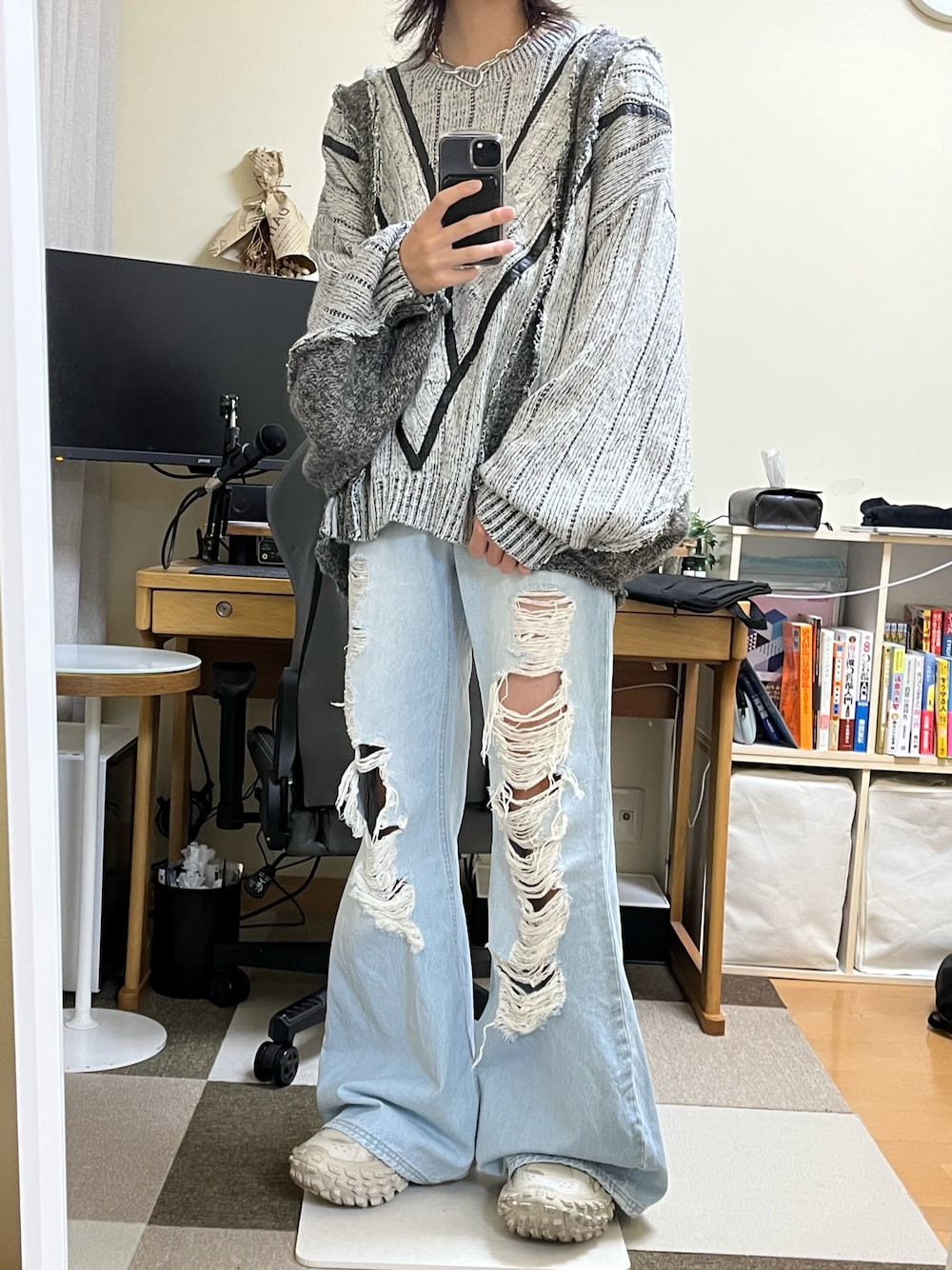 リカ｜Egonlabのデニムパンツを使ったコーディネート - WEAR