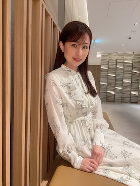 「アイテム（ワンピース/ドレス）」を使った、momoko_anaさん（レディース・160cm・30代）の春コーディネート