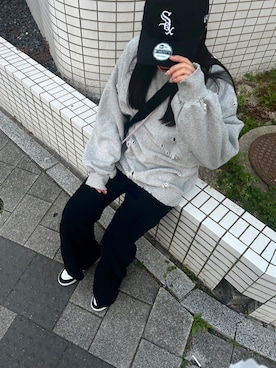 「Alley by w closet（アリーバイダブルクローゼット）のアイテム」を使った、worldview7kさん（レディース・161cm）の春コーディネート