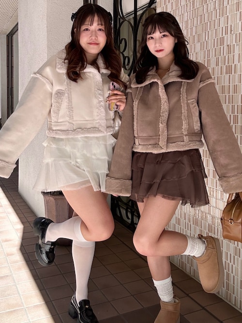 セール】ティアードミニスカート（スカート）｜one after