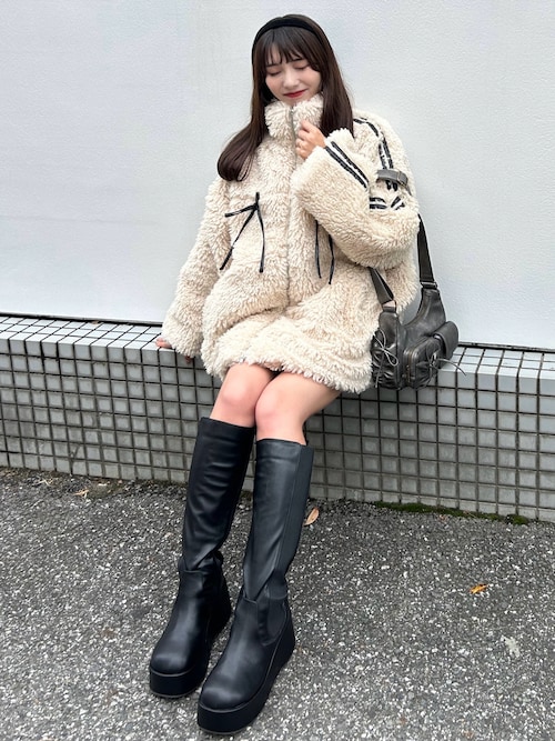 one after another NICE CLAUPjunさんのブルゾンを使った