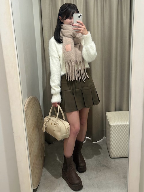 セール】NCEロゴタグ付きマフラー（マフラー）｜one after another