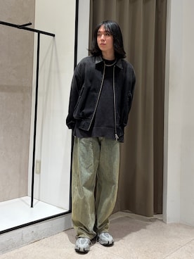 村田　光寿さん（メンズ・168cm）の冬コーディネート