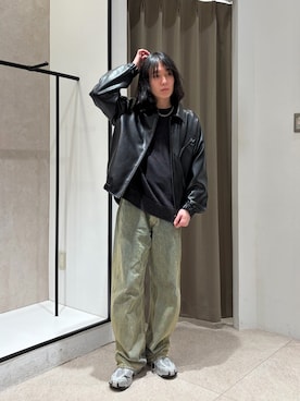 村田　光寿さん（メンズ・168cm）の冬コーディネート