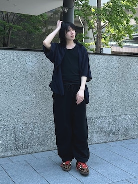 「Lui's（ルイス）のアイテム」を使った、村田　光寿さん（メンズ・168cm）の春コーディネート