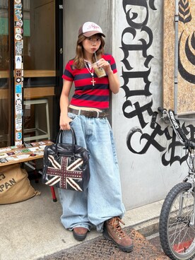SHIORIさん（レディース・152cm）の夏コーディネート