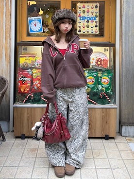 「冬コーデ」｜SHIORIさん（レディース・152cm）の冬コーディネート