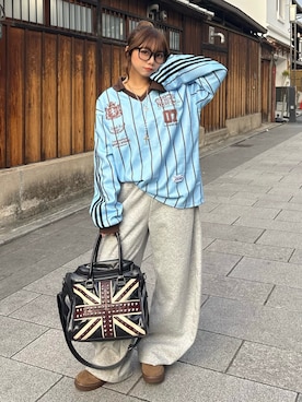 「NIKE（ナイキ）のアイテム（シューズ）」を使った、SHIORIさん（レディース・152cm）の春コーディネート