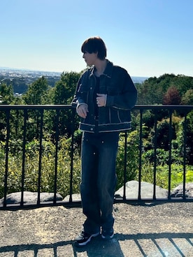 「アイテム（タンクトップ）」を使った、opira75さん（メンズ・179cm）の秋コーディネート