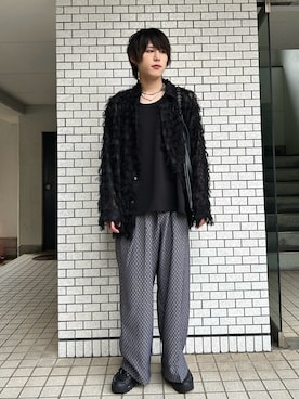 「AIVER（アイバー）のアイテム（パンツ）」を使った、opira75さん（メンズ・178cm）の夏コーディネート