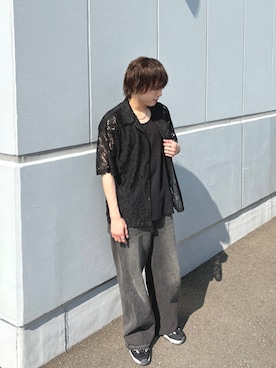 「アイテム（ピアス（両耳用））」を使った、opira75さん（メンズ・179cm）の夏コーディネート