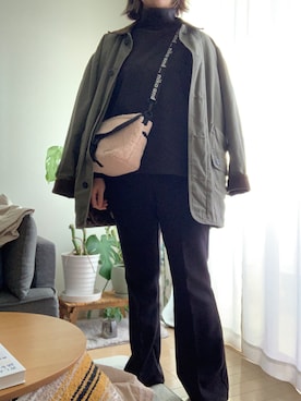 「ORVIS（オービス）のアイテム」を使った、かえさん（レディース・166cm）の秋コーディネート