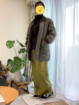 「ORVIS（オービス）のアイテム」を使った、かえさん（レディース・166cm）の秋コーディネート