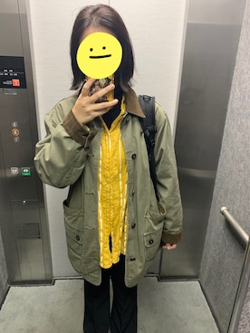 「ORVIS（オービス）のアイテム」を使った、かえさん（レディース・166cm）の秋コーディネート