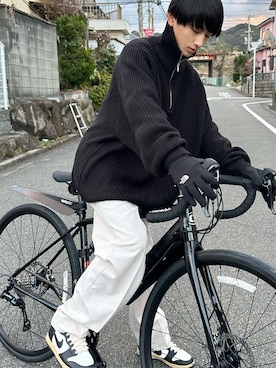 「モノートーン」｜Shidouさん（メンズ・162cm）の冬コーディネート