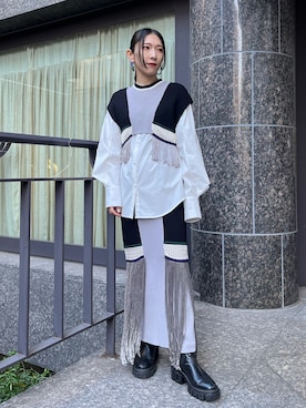 YUKIさん(レディース・161cm)の冬コーディネート