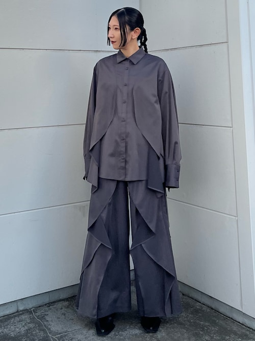 セール】WAVE RAFFLE SHIRT【セットアップ着用可能】 / ウェーブ