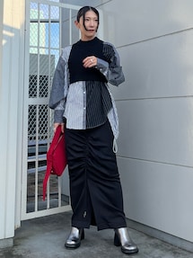 WAFFLE SHORT KNIT VEST｜アンスリード（UN3D.）公式通販｜RUNWAY