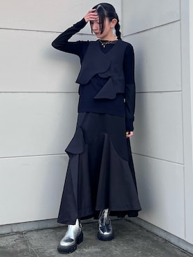 YUKIさん(レディース・161cm)の冬コーディネート