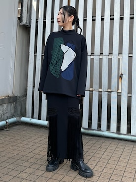 YUKIさん（レディース・161cm）の冬コーディネート