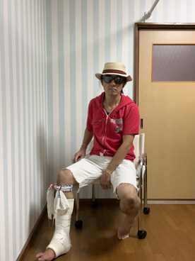 「XXX（マミロ）のアイテム」を使った、mickeytakemouseさん（メンズ・172cm）の秋コーディネート