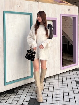 mokaさん（レディース・159cm）の秋コーディネート