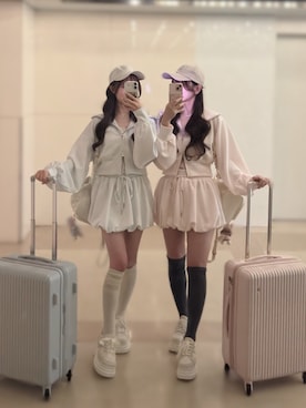 mokaさん（レディース・159cm）の春コーディネート