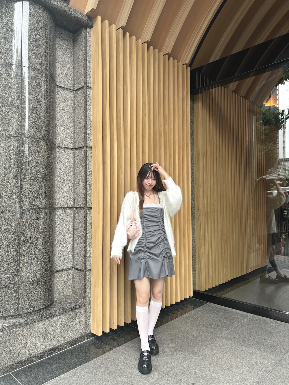 niceclap ドロストキャミチュニック one after another NICE CLAUP（ワンアフターアナザーナイ