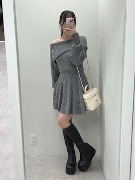 mokaさん（レディース・159cm）の秋コーディネート