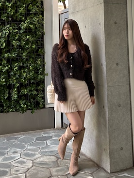 mokaさん（レディース・159cm）の秋コーディネート