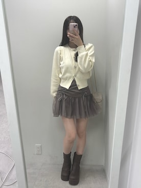 mokaさん（レディース・159cm）の秋コーディネート