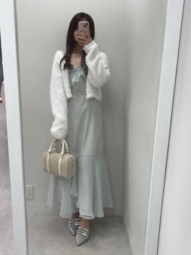 mokaさん（レディース・159cm）の冬コーディネート