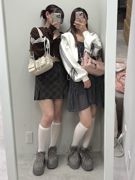 mokaさん（レディース・159cm）の秋コーディネート