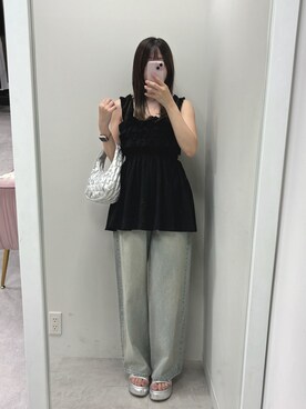 mokaさん(レディース・159cm)の夏コーディネート