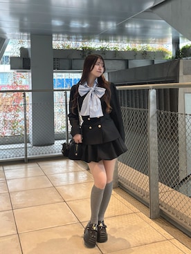 mokaさん（レディース・159cm）の冬コーディネート