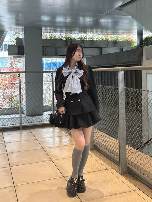 premium order】サイズ展開あり/セットで着れる/後ろレースアップ