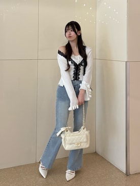 mokaさん（レディース・159cm）の春コーディネート