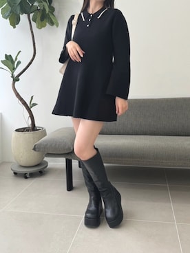 mokaさん(レディース・159cm)の秋コーディネート