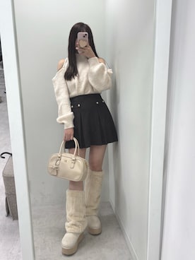 mokaさん（レディース・159cm）の秋コーディネート