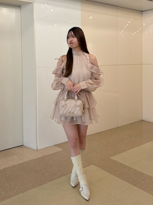 タグ付き未使用 NICE CLAUPアメスリミニワンピース セール】アメスリミニワンピース（ワンピース）｜one after
