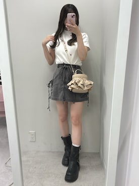 「nice claup」｜mokaさん（レディース・159cm・20代）の夏コーディネート