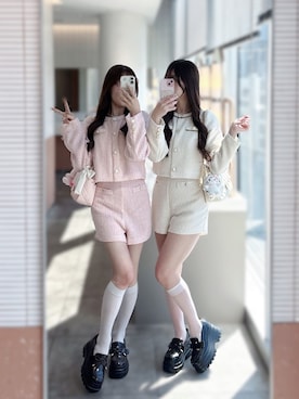 mokaさん（レディース・159cm）の春コーディネート