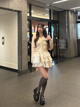 mokaさん（レディース・159cm）の冬コーディネート