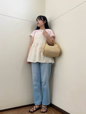 Moeさん（レディース・168cm）の夏コーディネート