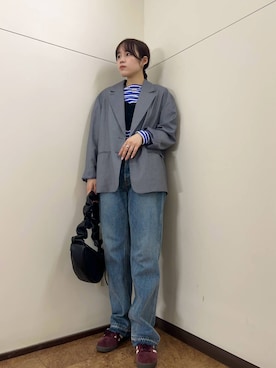 Moeさん（レディース・168cm）の秋コーディネート