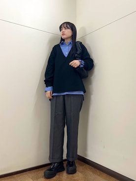 Moeさん（レディース・168cm）の秋コーディネート