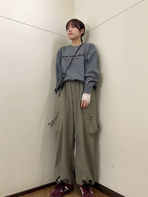 セール】スウェットライクラメニット（ニット/セーター）｜ITEMS